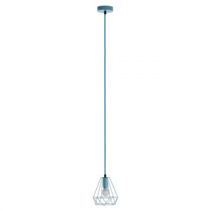 belika-metal-geometric-wire-frame-pendant-light-blue