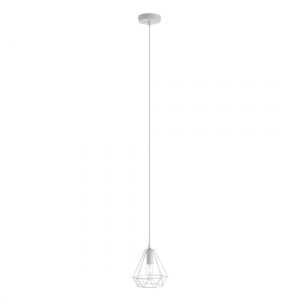belika-metal-geometric-wire-frame-pendant-light-white