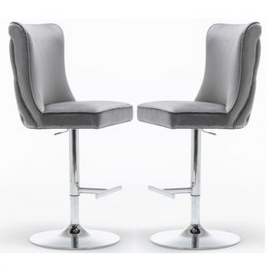 belkon-dark-grey-velvet-gas-lift-bar-stools-pair