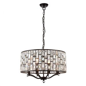 belle-8-lights-faceted-glass-pendant-light-dark-bronze
