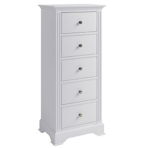 belton-narrow-chest-of-5-drawers-white
