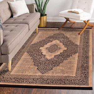 belvedere-kingston-200x290cm-rug-gold-charcoal