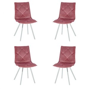 beyya-velvet-fabric-set-of-4-dining-chairs-pink-n
