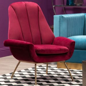 biltun-upholstered-velvet-bedroom-chair-red