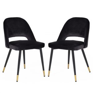 biretta-black-velvet-dining-chairs-metal-frame-pair