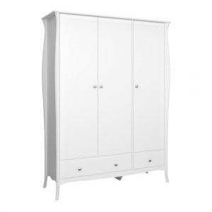 braque-wooden-wardrobe-3-doors-2-drawers-white