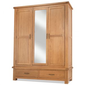 brendan-triple-door-wardrobe-crafted-solid-oak-mirror