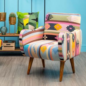 cafenos-fabric-bedroom-chair-wooden-legs-multicolor