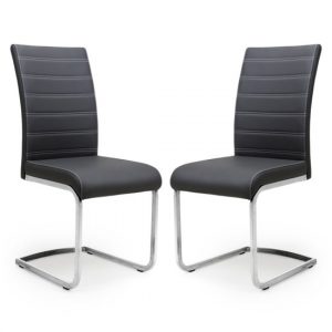 callisto-black-leather-cantilever-dining-chair-a-pair
