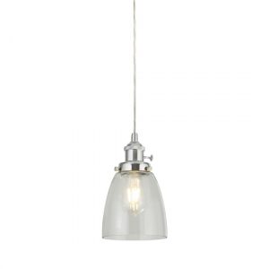 camden-clear-glass-ceiling-pendant-light-chrome