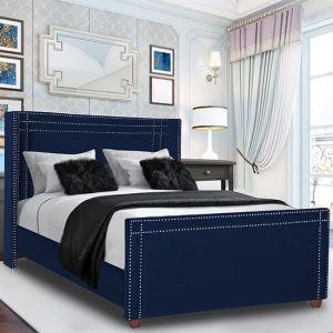 camdenton-plush-velvet-double-bed-blue