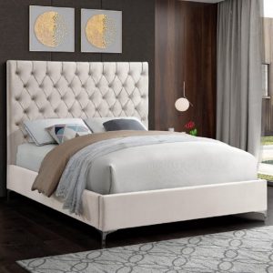 campione-plush-velvet-double-bed-cream