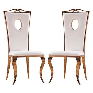 canora-white-pu-dining-chairs-pair-rose-gold-legs