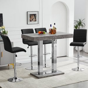 caprice-concrete-bar-table-4-ripple-black-stools