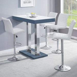caprice-grey-high-gloss-bar-table-4-ripple-white-stools