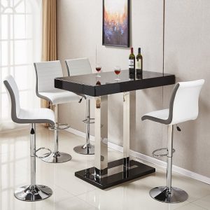 caprice_black_glass_bar_table_ritz_white_stools