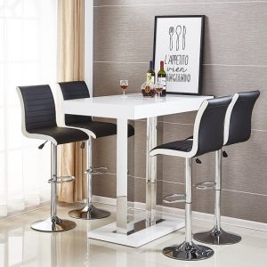 caprice_white_glass_bar_table_ritz_black_stools