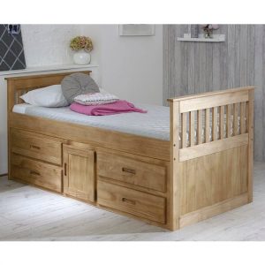 captains-storage-bed-waxed-pine-4-drawers-1-door
