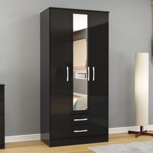 carola-mirrored-wardrobe-black