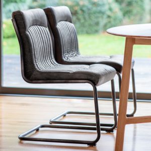 carpi-ebony-leather-dining-chairs-metal-frame-pair1