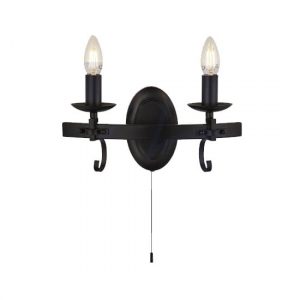 cartwheel-2-lamp-wall-light-matt-black-pull-switch