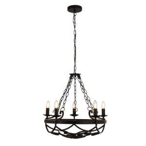 cartwheel-wall-hung-5-pendant-light-matt-black-chain