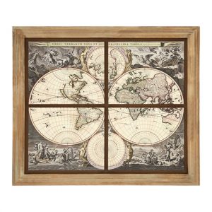cascade-map-painting-wooden-wall-art-natural-frame