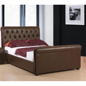 caxton-faux-leather-storage-double-bed-brown