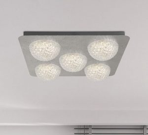 celestia-5-led-ceiling-light-silver-leaf-clear-acrylic