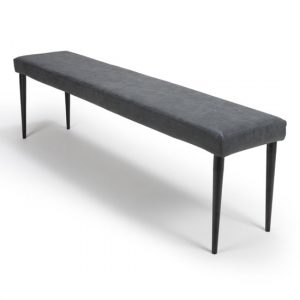 charlie-dining-bench-grey-leather-metal-base