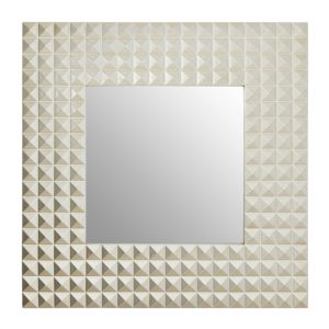 checklock-3d-geometric-wall-mirror-champagne