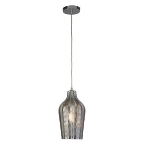 chevron-1-pendant-light-chrome-smoked-ribbed-glass