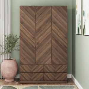 cianna-wooden-wardrobe-3-doors-4-drawers-royal-walnut