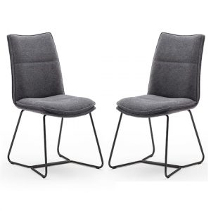 ciko-anthracite-fabric-dining-chairs-black-legs-pair