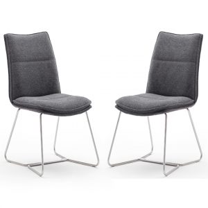 ciko-anthracite-fabric-dining-chairs-brushed-legs-pair