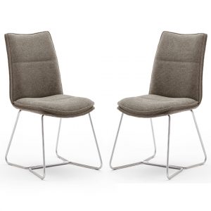 ciko-cappuccino-fabric-dining-chairs-brushed-legs-pair