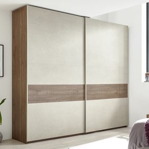 civica-sliding-door-wardrobe-dark-walnut-serigraphed
