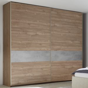 civica-tall-sliding-door-wardrobe-stelvio-walnut-cement