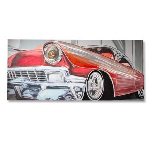 classic-car-3d-picture-canvas-wall-art-red-silver