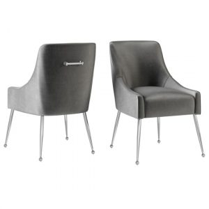 claudia-dark-grey-velvet-fabric-dining-chairs-pair