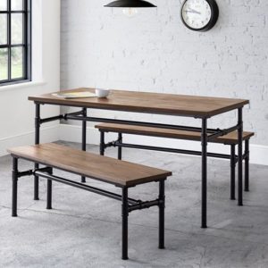 clemson-dining-table-mocha-elm-2-benches