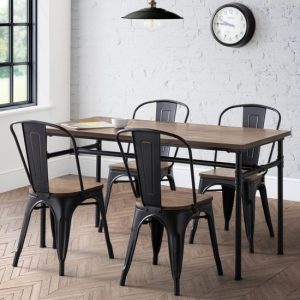 clemson-dining-table-mocha-elm-4-grafton-chairs