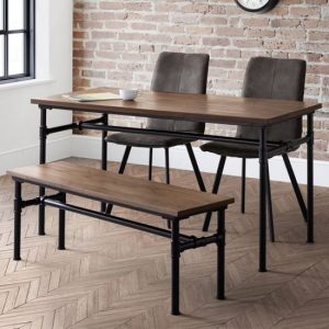 clemson-dining-table-mocha-elm-bench-2-anya-grey-chairs