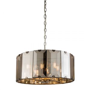 clooney-8-lights-smoke-glass-panels-pendant-light-grey
