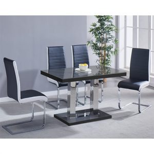coco-gloss-black-dining-table-4-sym-black-white-chairs