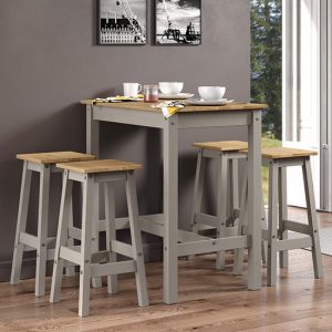 consett-linea-wooden-breakfast-table-4-high-stools-grey
