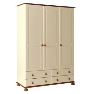 copenham-3-doors-4-drawers-wardrobe-cream-pine