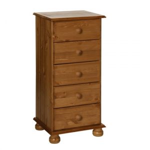 copenham-narrow-chest-of-drawers-pine-5-drawers