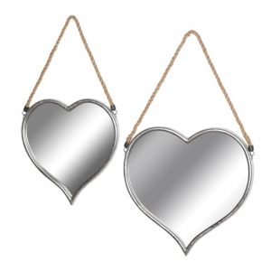 crawlier-set-of-2-heart-mirrors-bronze-frame-rope-detail