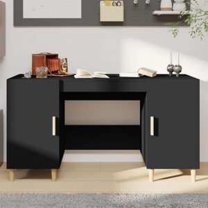 cress-wooden-computer-desk-2-door-black